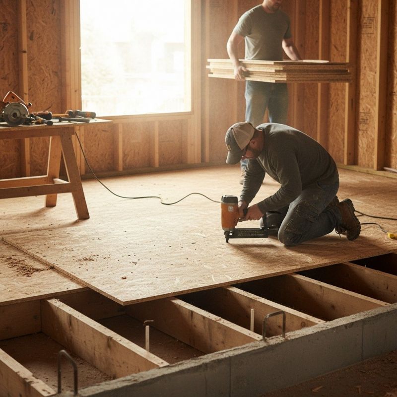 Subfloor Installation
